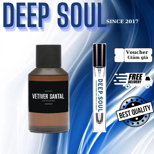 Mẫu Chiết Nước Hoa Vetiver Santal by Marie Jeanne