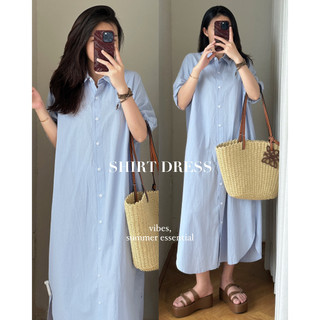 ĐẦM SƠMI SUÔNG TAY GẬP_DA839