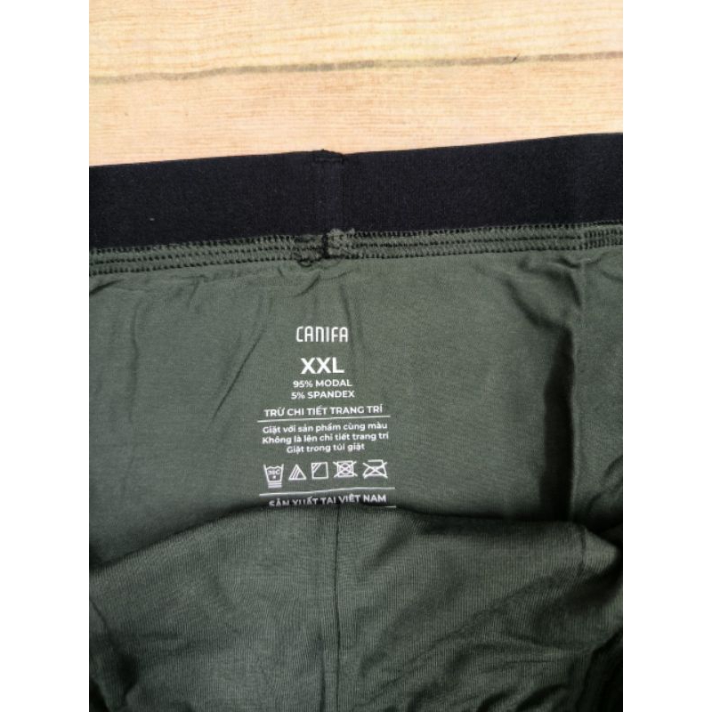 Pack 2 quần underwear nam Canifa chất modal
