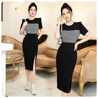 ( HÀNG QUẢNG CHÂU CAO CẤP) VÁY ĐẦM DÁNG BODY SIÊU CHẤT LƯỢNG