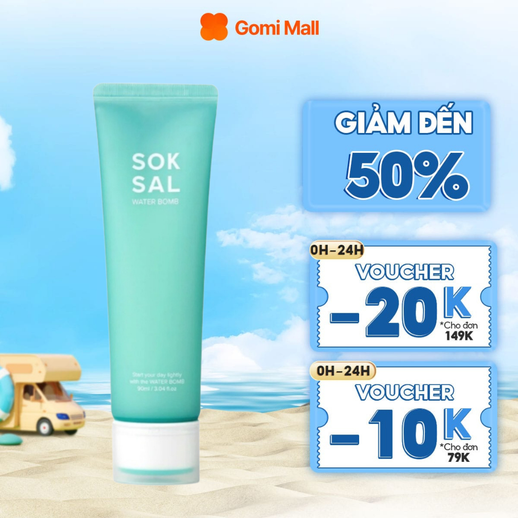Kem Tăng Độ Đàn Hồi Cho Da Kết Hợp Sử Dụng Cùng Máy Massage Meditherapy Soksal Waterbomb 90ml GomiMall