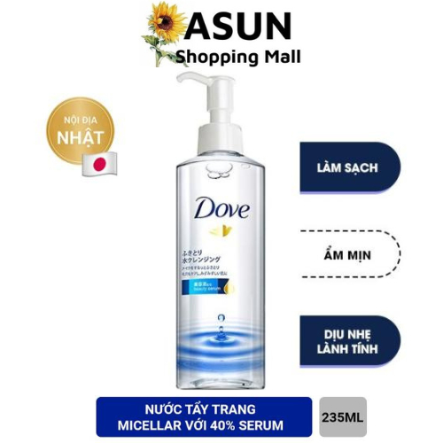 TẨY TRANG DOVE NHẬT .