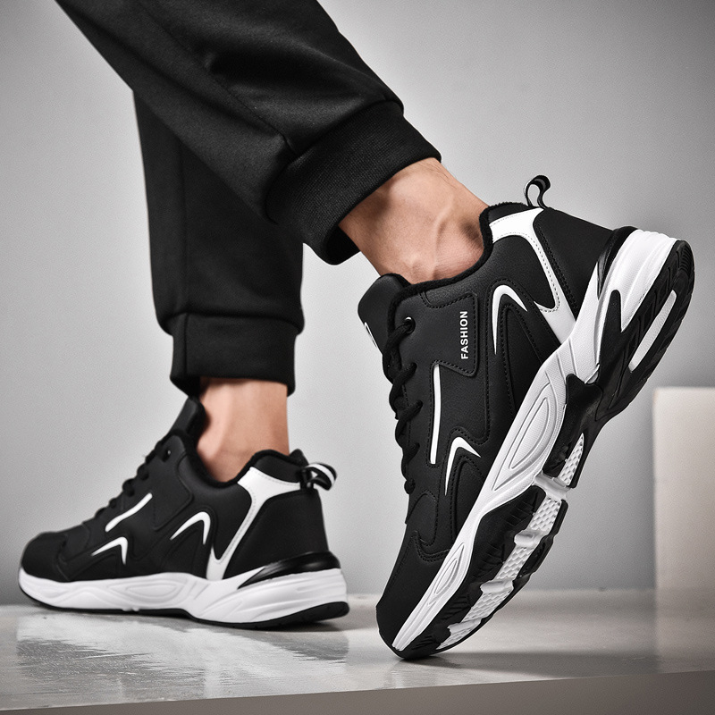 Giày Size Lớn Big Size Kaito Black Đen Thể Thao Giày Chạy Bộ Giày Dép Sneaker Ngoại Cỡ 44 45 46 47 48 49 50