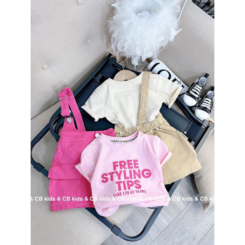 Yếm 1 đai FREE bé gái