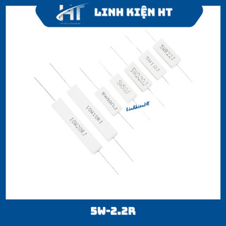 Điện trở nằm 5w 2.2r 2r2 chất lượng tốt - linh kiện ht