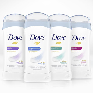 Lăn Khử Mùi Nữ Dove  24H Invisible Solid 74g sáp lăn nách nữ Radiant Care Deodorant Serum 45ml