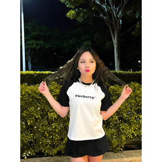YU CHERRY | Áo thun Baby Tee nữ cotton 4 chiều tay ngắn Yucherry Tmk Babytee YP006