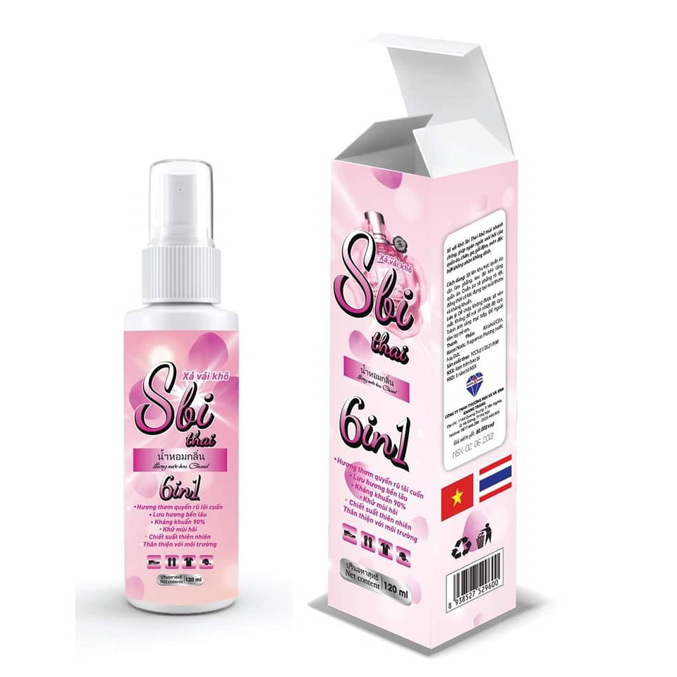 Xịt Xả Vải Khô Sbi Thái Lưu Hương Thơm Lâu Nhỏ Gọn - Nhật Hiếu Store