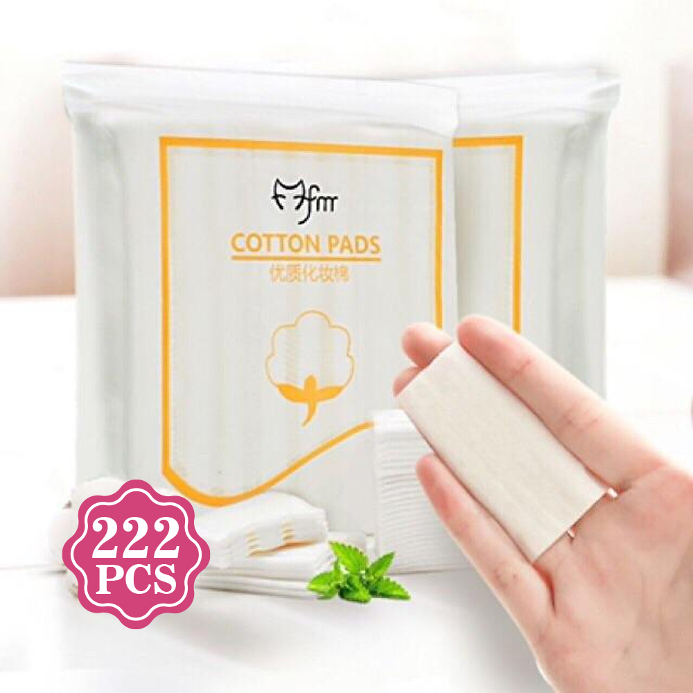 [Quà tặng không bán khi mua đơn hàng Collagen KIHASU >190k] Bông tẩy trang COTTON PADS 222 miếng