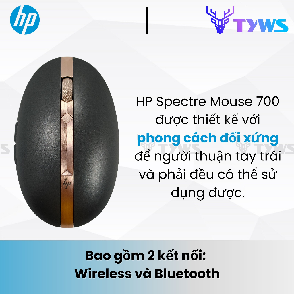 Chuột Không Dây HP Spectre Rechargeable Mouse 700 HPS700