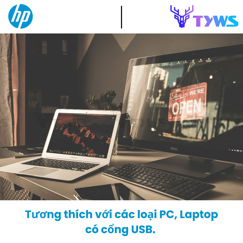 Chuột Có Dây HP 126 White Wired Mouse HP126