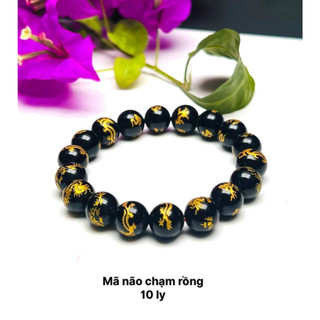 Vòng đá đeo tay chạm rồng