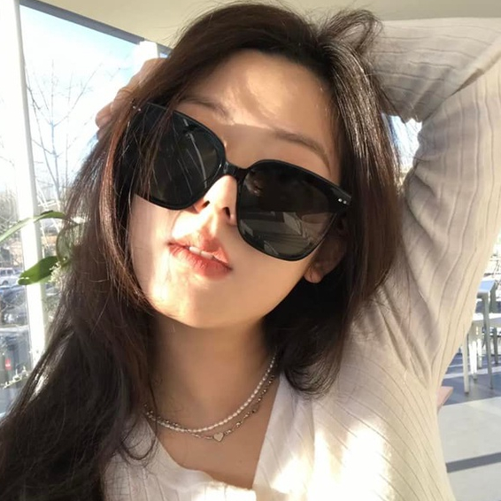 Mắt kính mát nam nữ thời trang Hàn Quốc dáng vuông chống chói chống tia UV cao cấp Wanna Hang Lo Cell WHGM130