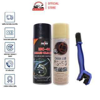 BỘ SP VỆ SINH SÊN MC-40 400ML BÔI TRƠN TS-50 300ML TẶNG BÀN CHẢI 3D