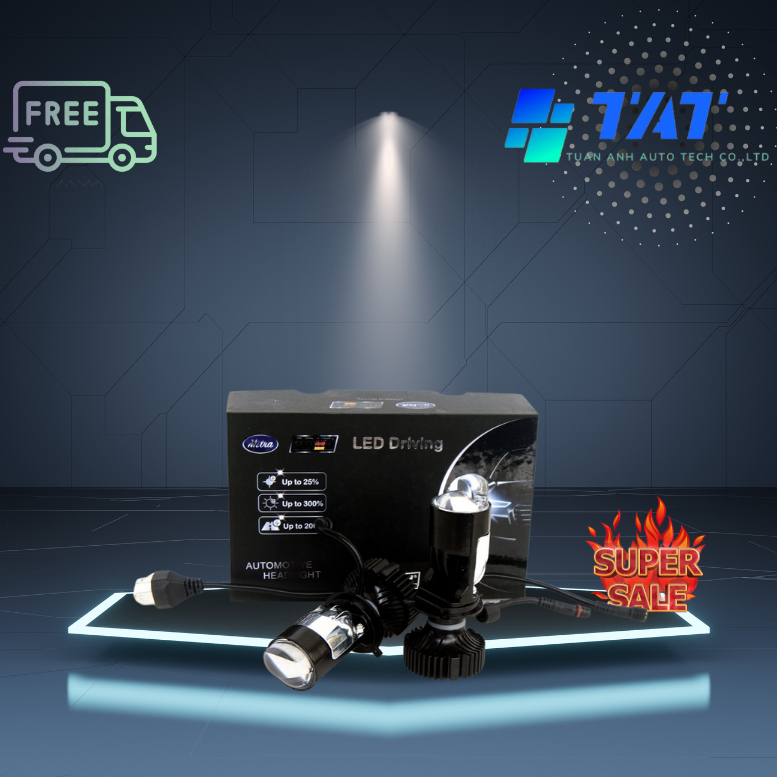 Bi Led Laser mini H4 - Koel