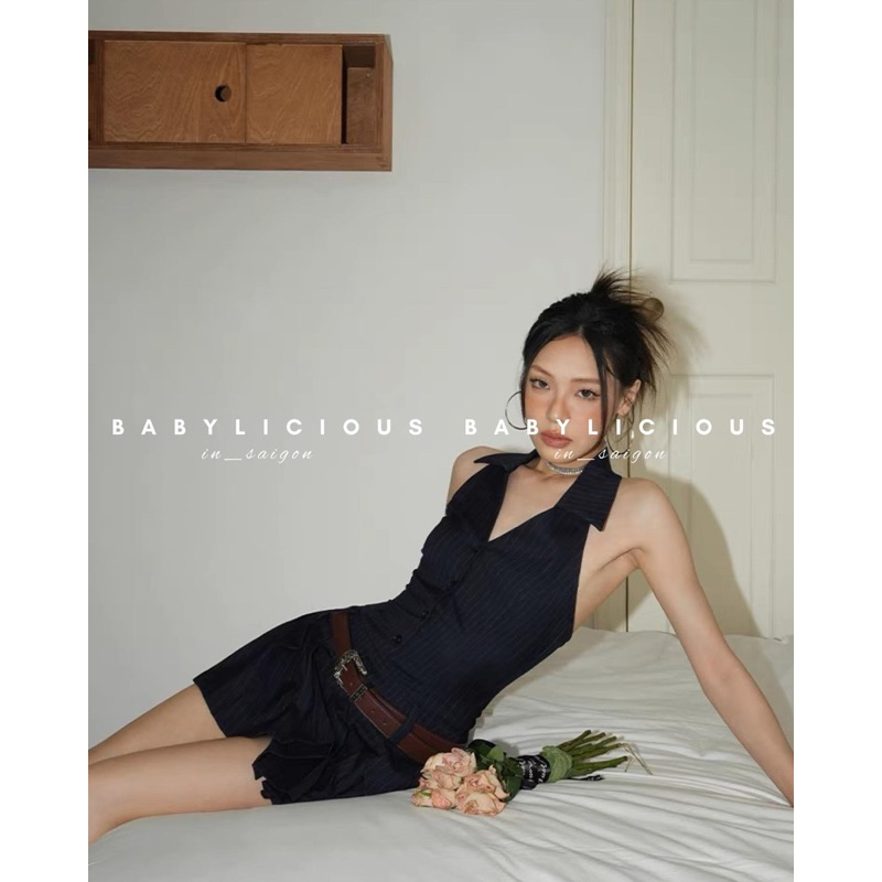 VÁY YẾM KÈM BELT M009