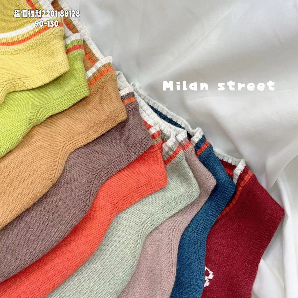 Áo gile len cho bé chất len dày mịn màng ấm áp phối cùng áo sơ mi, áo phông cực xinh cho mùa đông ấm áp