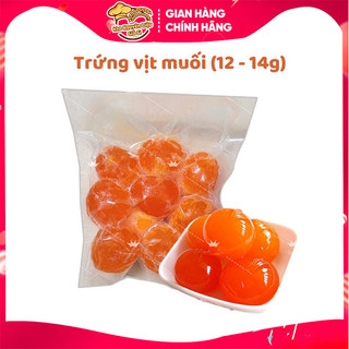 Trứng muối 12g - 14g 🏆 đạt chuẩn vsattp, làm nhân bánh trung thu