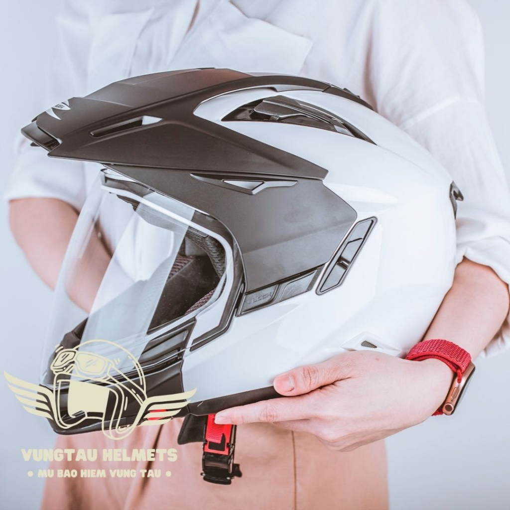 Kính chắn nón bảo hiểm 3/4 Zeus 205 & Zeus 613B (Không bao gồm nón) - VungTau Helmets - Nón bảo hiểm chính hãng Vũng Tàu