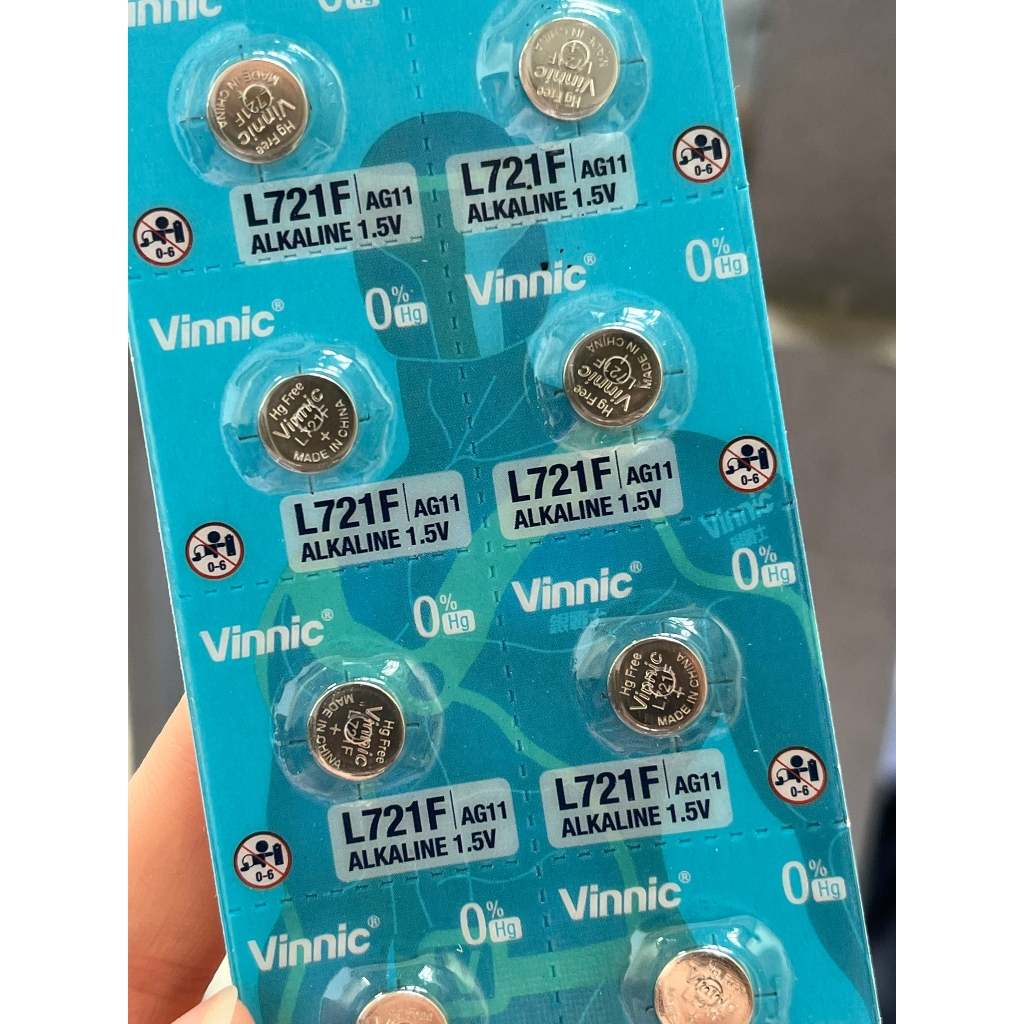 Vỉ 10 Viên Pin SR721SW - LR721 - 721 - 362 - AG11 DOMSEM Pin Cúc Áo Thay Thế Cho Đồng Hồ Đeo Tay Các