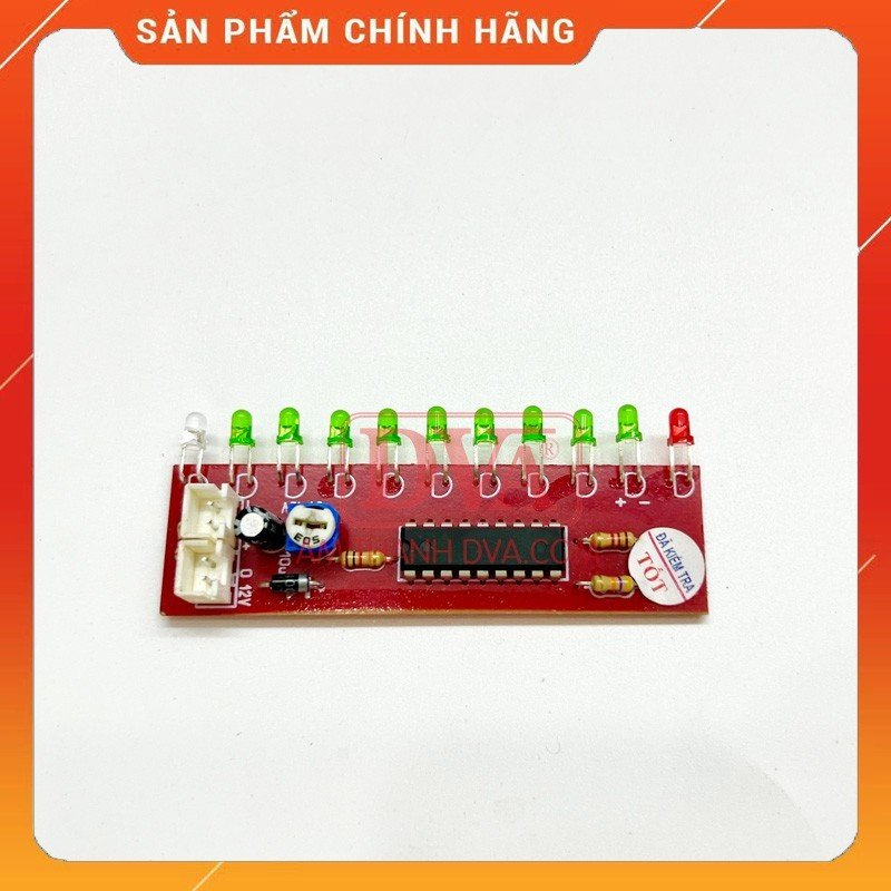 Mạch đèn nháy theo nhạc 10 Led và 20 Led
