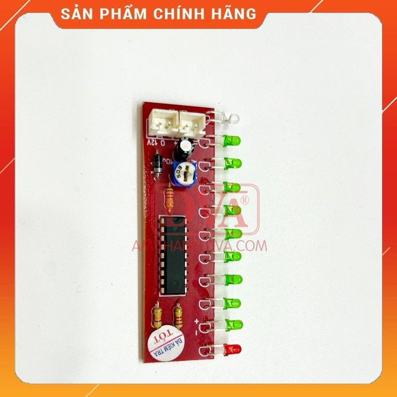 Mạch đèn nháy theo nhạc 10 Led và 20 Led