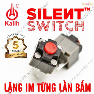 Set 02 nút bấm chuột KAILH Silent Switch TM (Since 2016) - 10 triệu lần bấm - Chính Hãng