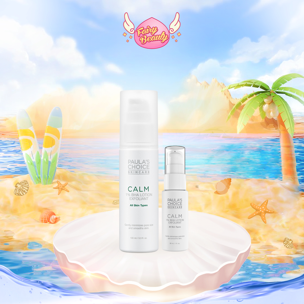 BHA Cho Người Mới Bắt Đầu Và Da Nhạy Cảm Dễ Kích Ứng Calm 1% BHA Lotion Exfoliant 100ml (Mã 9100)