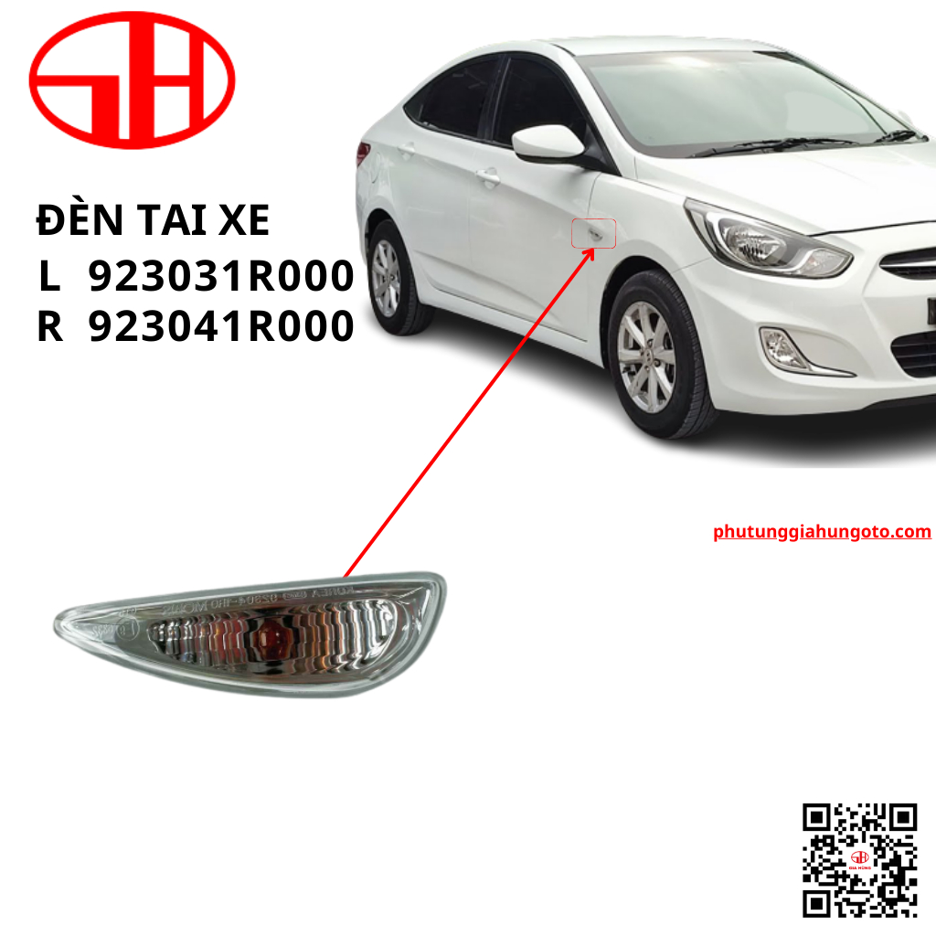 Đèn tai xe cho ô tô ACCENT 2011-2016