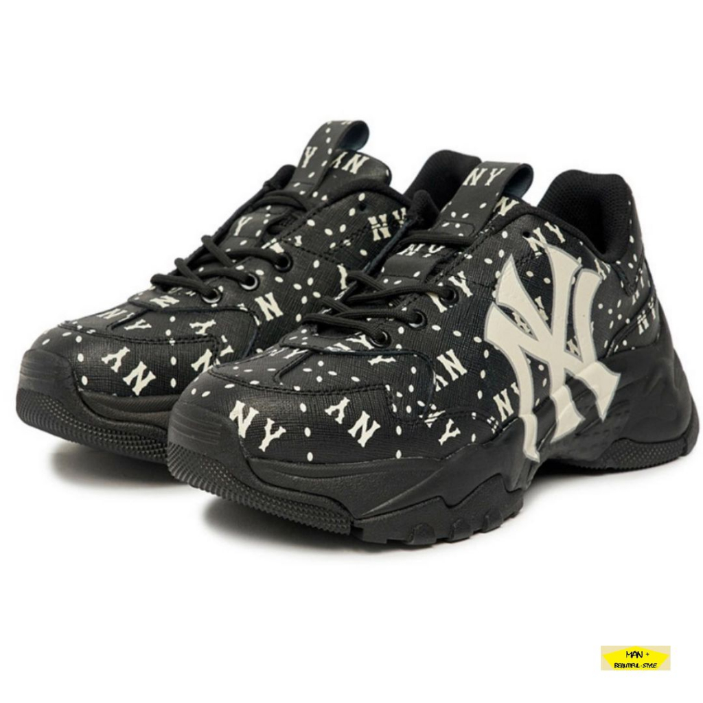 Giày MLB BigBall Chunky Saffiano Diamond bộ 3 màu cực hot 2023, MLB chunky LA, NY, Boston, full box, túi giấy gói