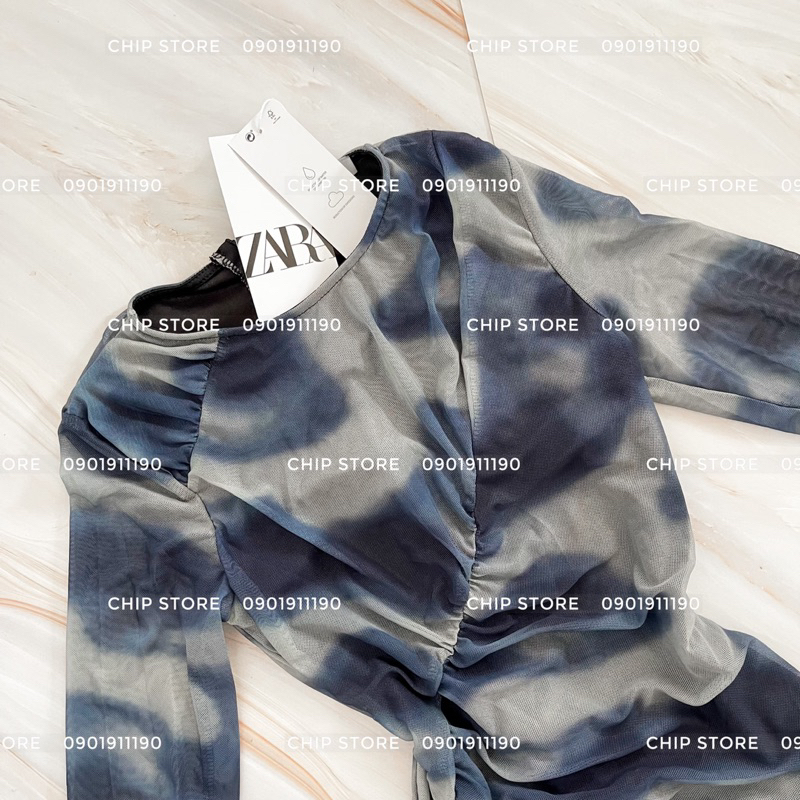 VÁY - ÁO LOANG NHÚN ÔM LƯỚI BODY ZARA XUẤT DƯ XỊN