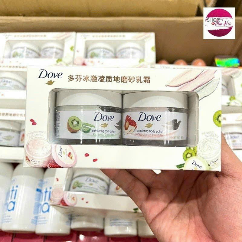 Sale combo 2 hộp tẩy da chết Dove mini 49000/MS012💢💢💢