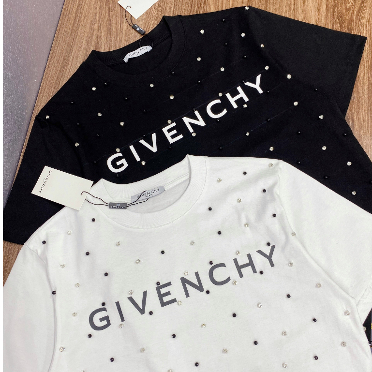 Áo Phông Nam GVC Đính Đá Phối Thêu Không Bong Cực Chiến - Áo Thun Nam Nữ GVC