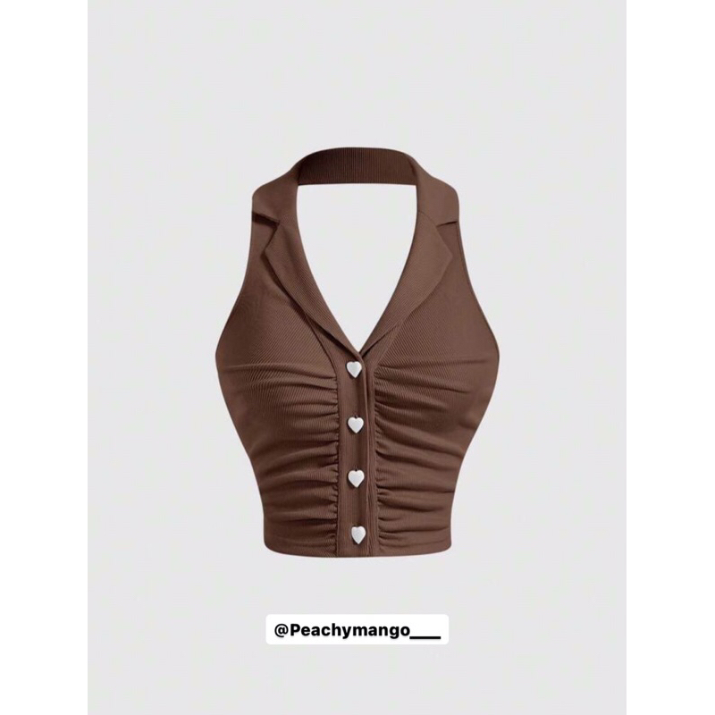 Croptop Cổ Yếm