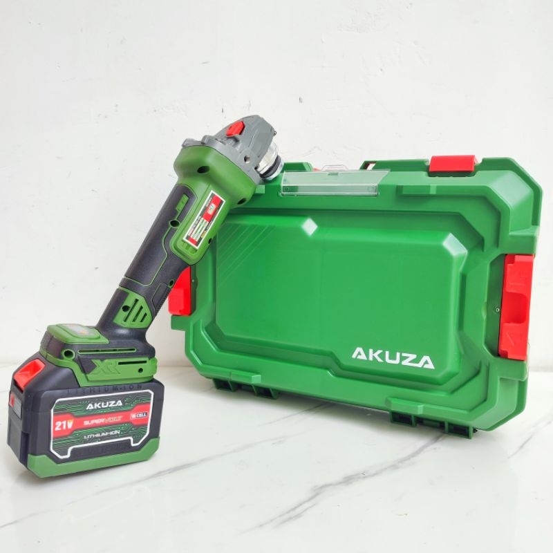 Máy mài pin Akuza 2 pin 15cell chỉnh tốc điện tử