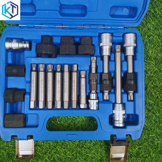 Bộ khẩu tháo puly máy phát đầy đủ dùng cho Gara ô tô Kintech