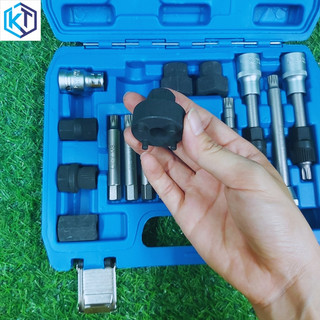 Bộ khẩu tháo puly máy phát đầy đủ dùng cho Gara ô tô Kintech