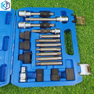 Bộ khẩu tháo puly máy phát đầy đủ dùng cho Gara ô tô Kintech