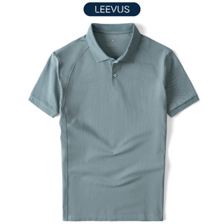 [TẶNG HỘP CHO ĐƠN TỪ 499K] Áo polo nam Basic màu trơn phối gân dọc tinh tế, màu lịch lãm Leevus APL37