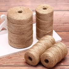 Cuộn 160m dây thừng dây gai đay trang trí handmade size 2mm