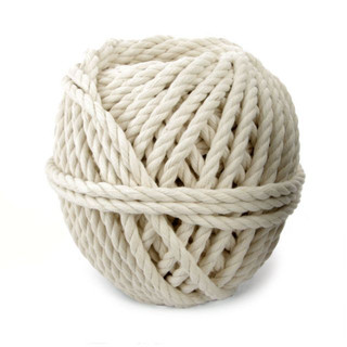 10m dây macrame 5mm màu ngà dùng trang trí, decor,...