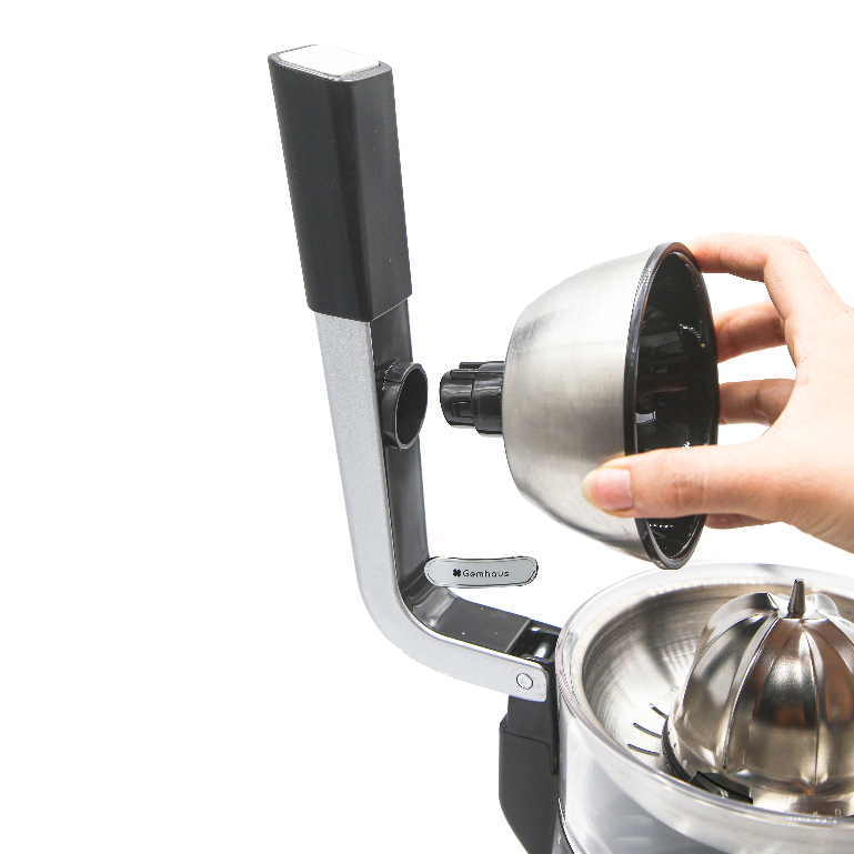 Máy vắt cam Gemhaus CP330/CP550 thiết kế tay cầm chắc chắn vắt kiệt nước cam