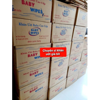 ( COMBO 10 gói ) Khăn Ướt Baby Wipes 80g.