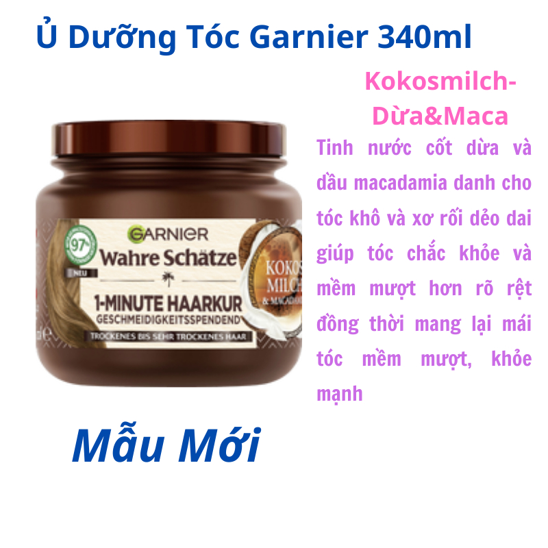 Kem ủ tóc Garnier Wahre schätze –  Pháp