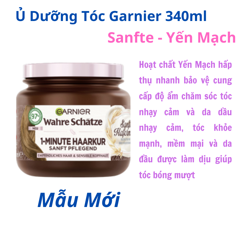 Kem ủ tóc Garnier Wahre schätze –  Pháp