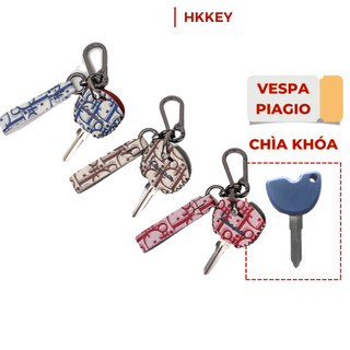 Bao da bảo vệ chìa khóa Piaggio Vespa Primavera Sprint Lx S Lxv Liberty Zip Fly Dior khâu tay móc apple có tay cầm