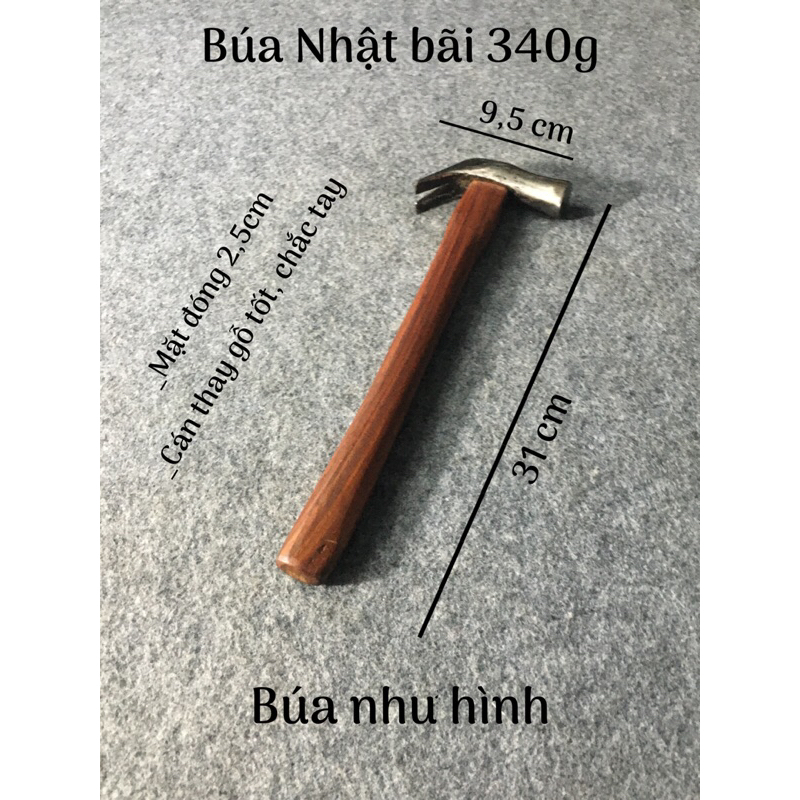 Búa  Nhật bãi 340g