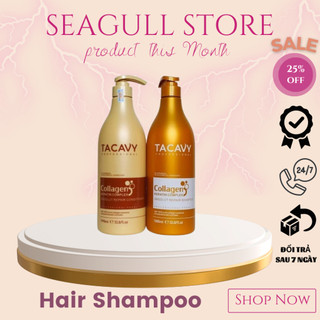 Cặp dầu gội dầu xả tacavy 1000ml - phục hồi tóc - mùi siêu sang seagull store