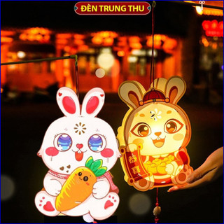 Đèn lồng rước Trung Thu hình thú Có Đèn cho bé ,Lồng đèn trung thu nhiều màu sắc cho bé