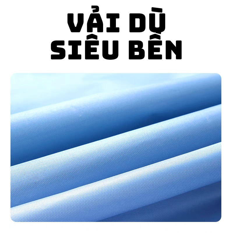 Áo mưa cánh dơi choàng vải dù đi xe máy loại 1 người 2 người chống thấm nước tuyệt đối siêu bền siêu dai